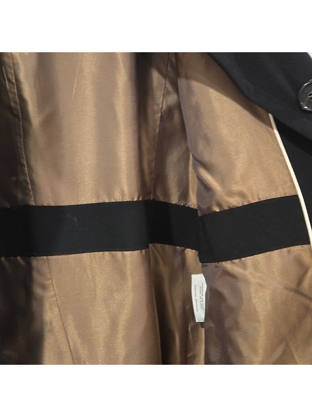 Retro Perry Ellis Beltless Streetwear Trench - Picture 11 of 14